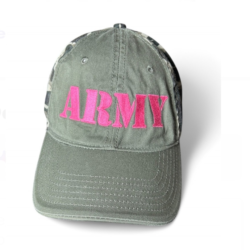 Army Camouflage women’s 
Cap Adjustable Baseball Hat.